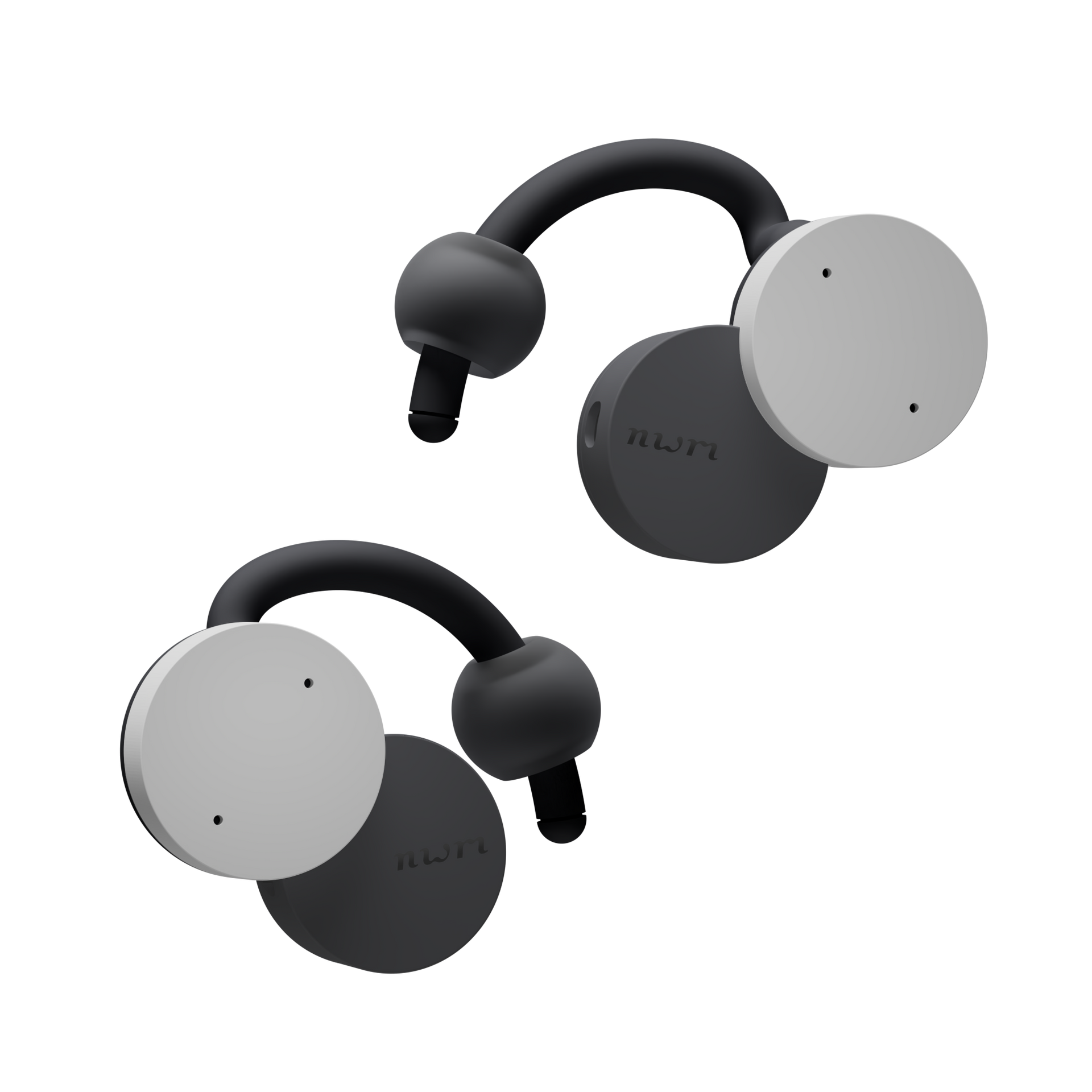 イヤホン nura DOTS on-ear speakers nura DOTS ワイヤレスイヤホン グリーン・ブラック nura DOTS